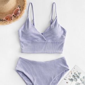 NEVER WORN: Lavender High Waisted Bikini